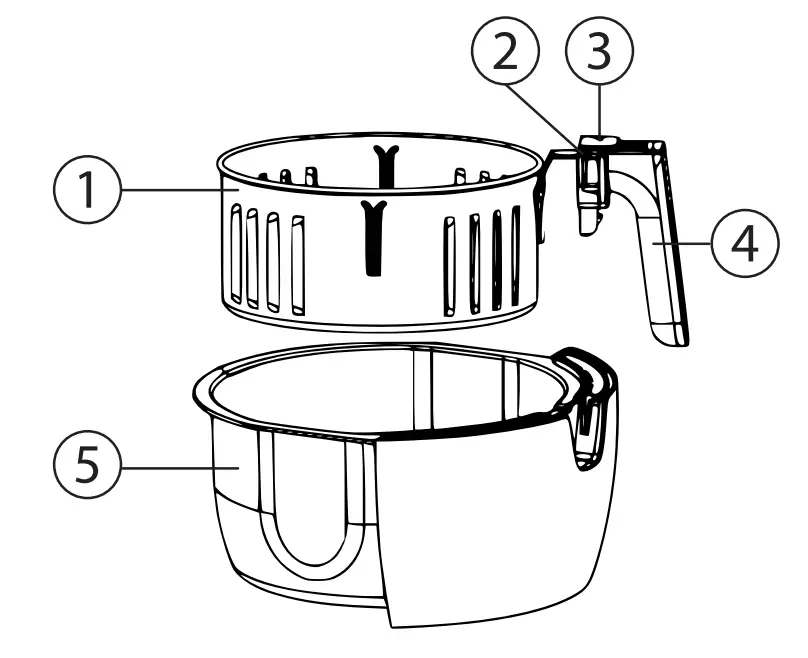 teesa TSA8047 Air Fryer - PRODUCT DESCRIPTION