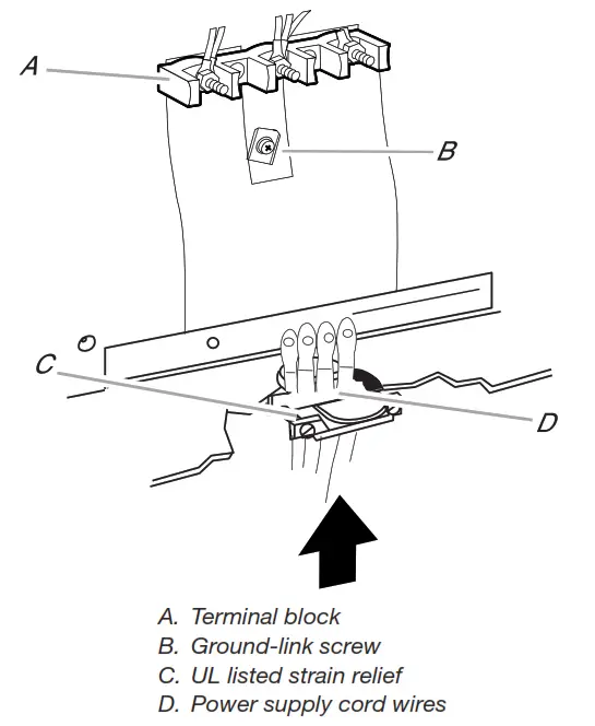 Whirlpool WFE975H0HV 30 76.2 CM  Freestanding Electric Ranges - power supply