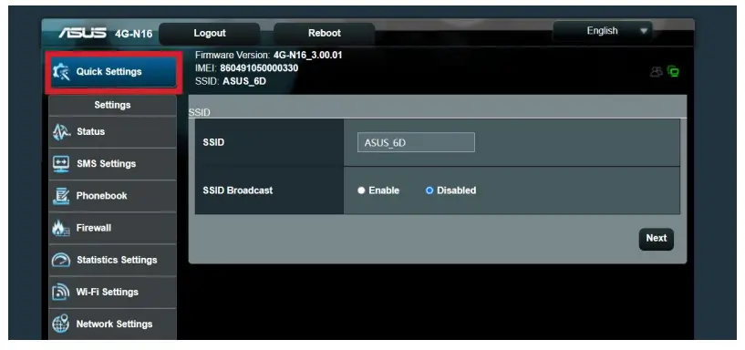 ASUS 4G N16 Wireless N300 LTE Modem Router - wireless router 4