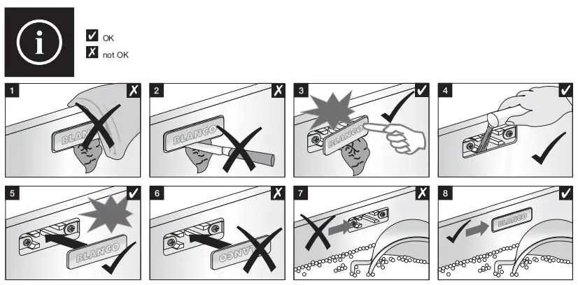 BLANCO ZEROX 700 U Stainless Steel Satin Polish fig 4