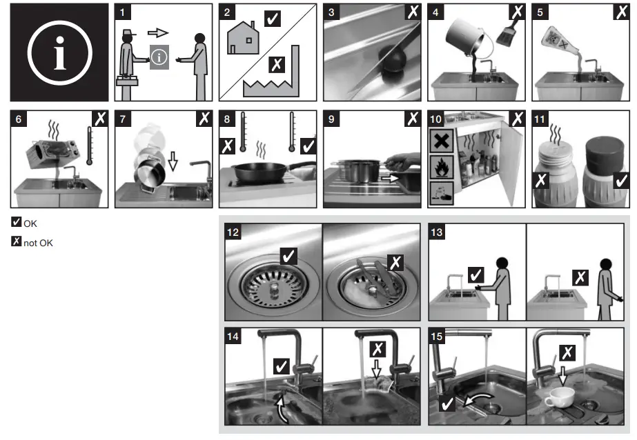 BLANCO ZEROX 700 U Stainless Steel Satin Polish fig