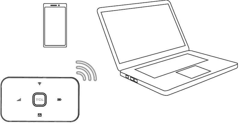 TCL Linkzone MW42L 4G LTE Cat4 Mobile 08