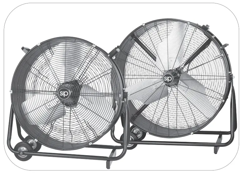 SIP INDUSTRIAL 05638 Drum Fans