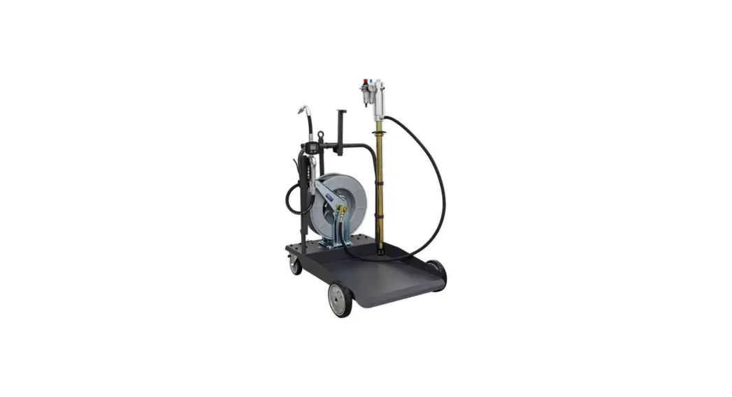 Sealey Ak4562d.v2 Oil Dispensing System Air Operated With 10m Retractable Hose Reel Instruction Manual