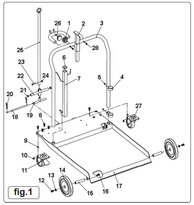 SEALEY AK4562D V2 Oil Dispensing System Air Operated with 10m Retractable Hose Reel -fig1