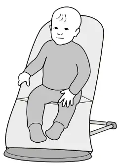 BABYBJORN Bouncer Balance Soft - TO CHANGE POSITION1