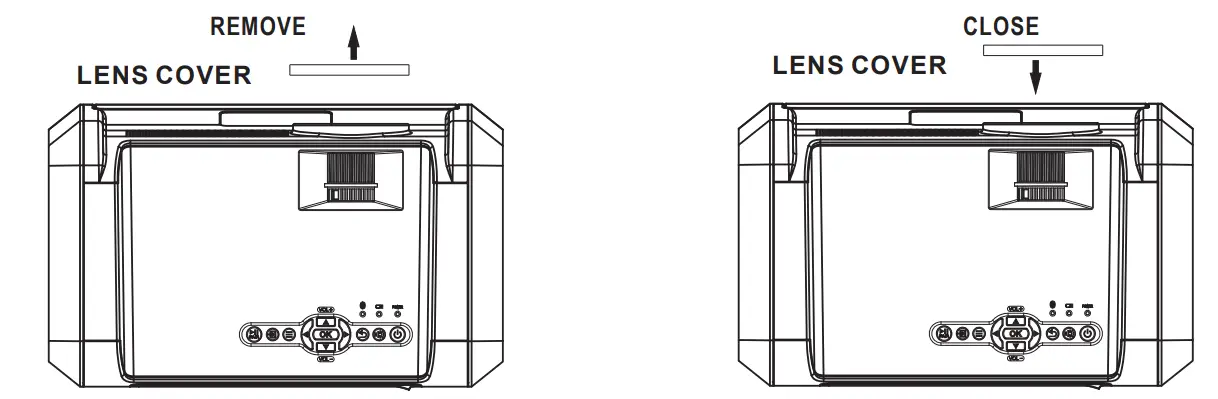 RCA - RPJ060 Portable Projector Home Theater Entertainment System-2