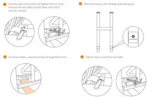 FIG 12 Replace the straps