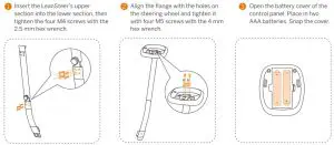 FIG 8 Install the LeanSteer