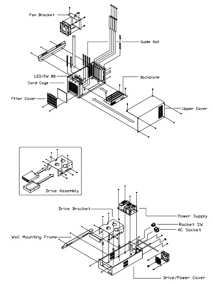 ADVANTECH IPC-644 Series 4-slot MicroBox IPC Chassis - Fig2
