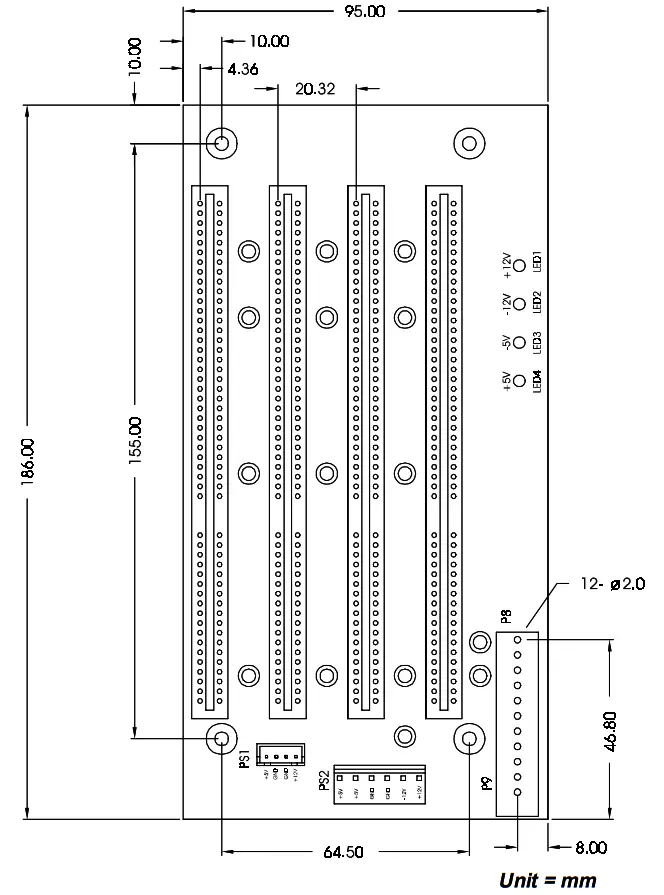 ADVANTECH IPC-644 Series 4-slot MicroBox IPC Chassis - Fig3