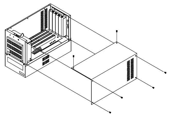 ADVANTECH IPC-644 Series 4-slot MicroBox IPC Chassis - Fig5