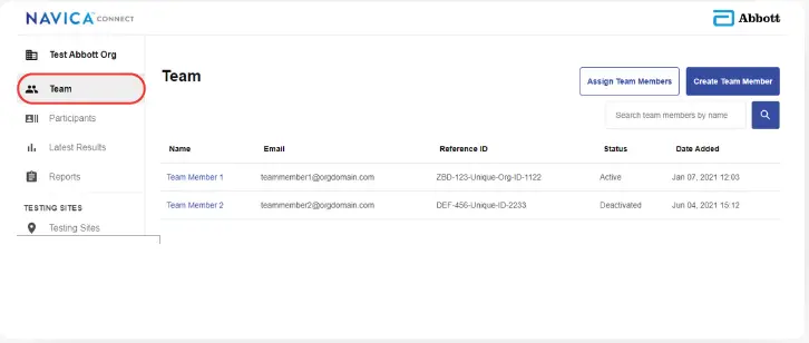 Abbott-NAVICA-Connect-Managing-Team-Members-FIG-11