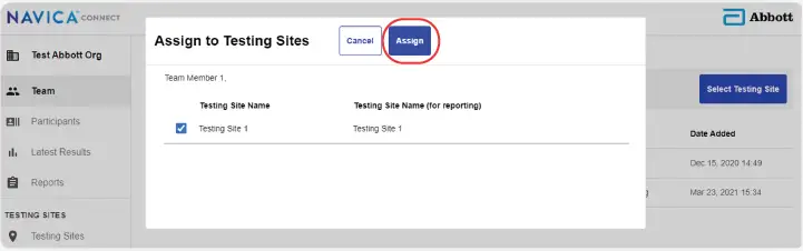 Abbott-NAVICA-Connect-Managing-Team-Members-FIG-13