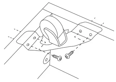 ULINE H-3878 Slatwall Cube Tower - ASSEMBLY Figure 6