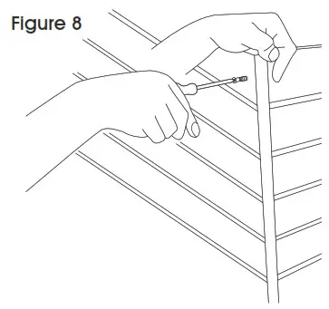ULINE H-3878 Slatwall Cube Tower - ASSEMBLY Figure 8