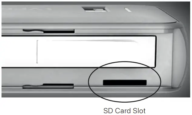 Insert + Remove SD Card