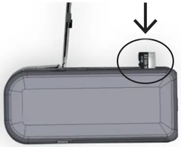 Insert + Remove SD Card