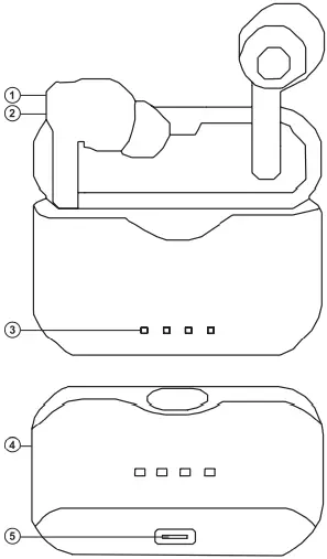 SVEN E-701BT Wireless Stereo Headphones fig 1