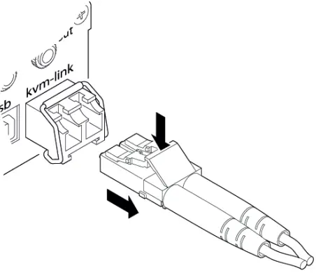 REMOVING A FIBER CABLE