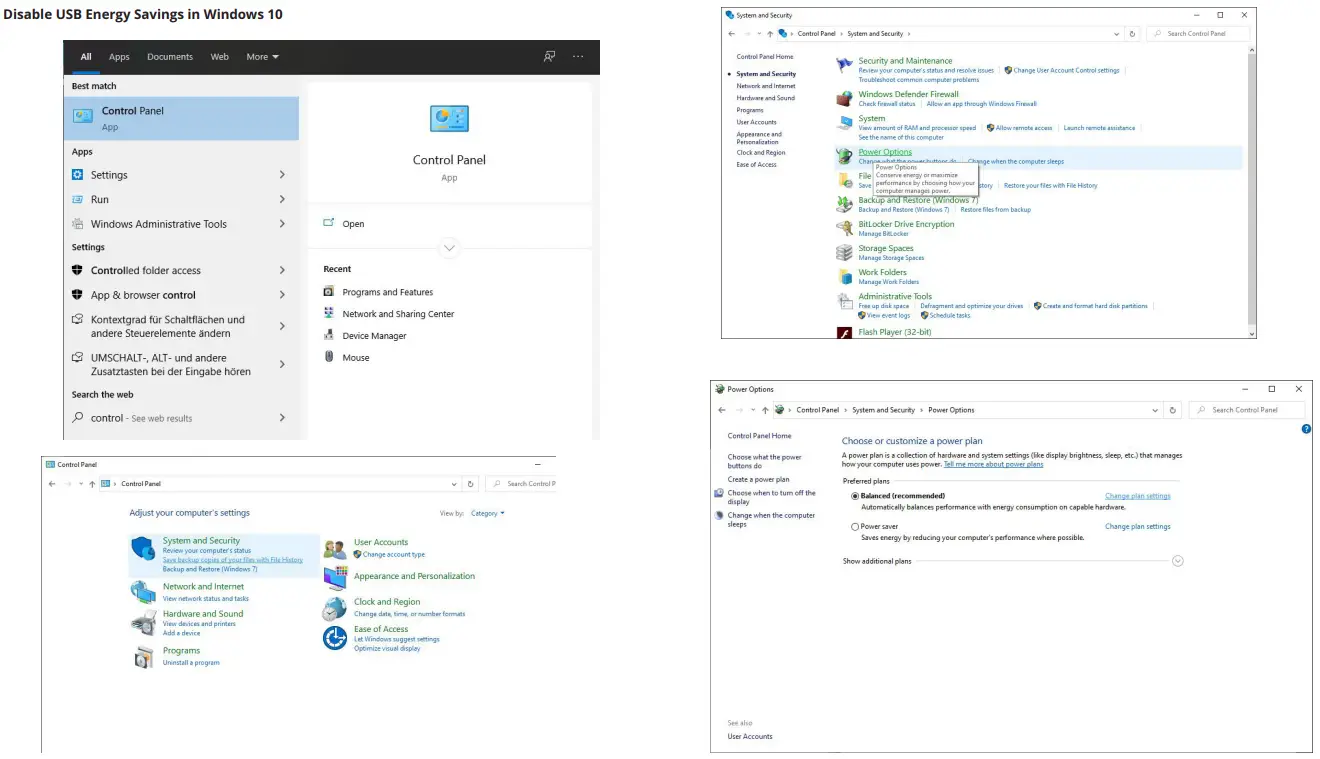 BEST PRACTICE FOR WINDOWS 10