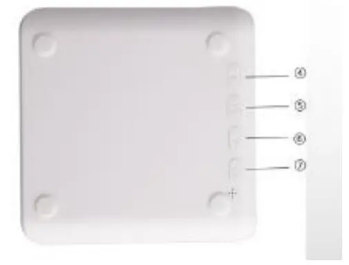 MOB MO6572 10W Wireless Charging with Alarm Clock - Charging Indicator Instructions