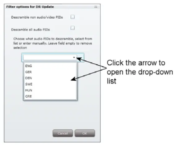 TRIAX 492070 TDX Backend 2CI 2 x CI Backend Module-fig20