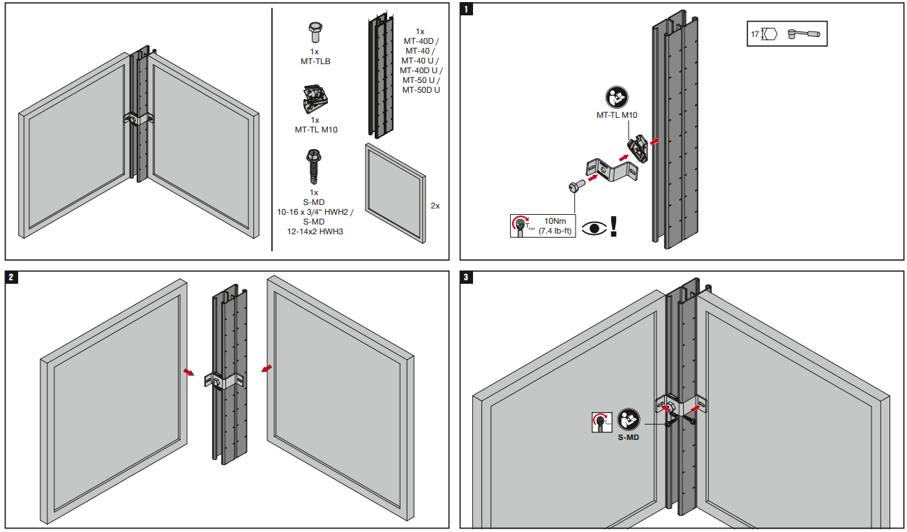 HILTI MT CC 40 Multi Duty Channel System -