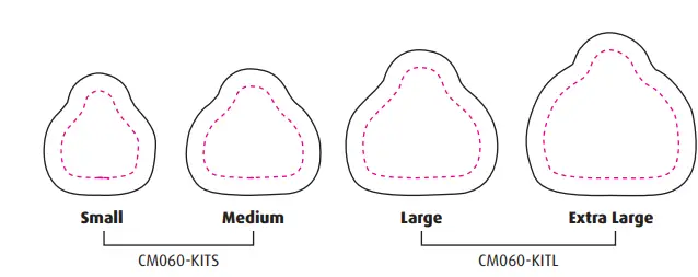 SUNSET-CM060-KITL-Ray-Pediatric-CPAP-NIV-Mask-fig-1