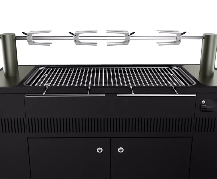 everdure HBCE3BUS HUB II Electric Ignition Charcoal Grill - 2