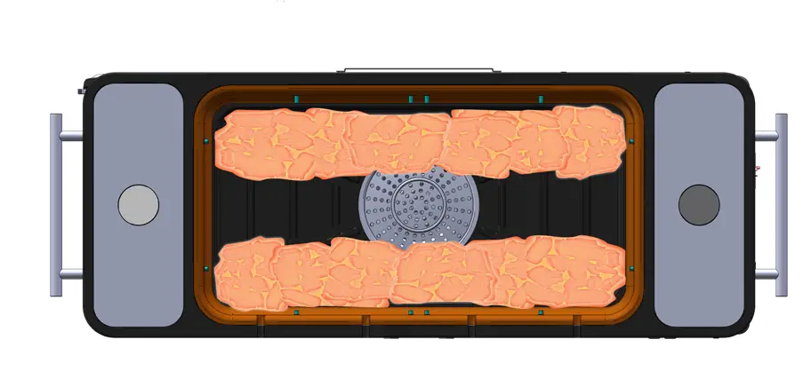 everdure HBCE3BUS HUB II Electric Ignition Charcoal Grill - 7