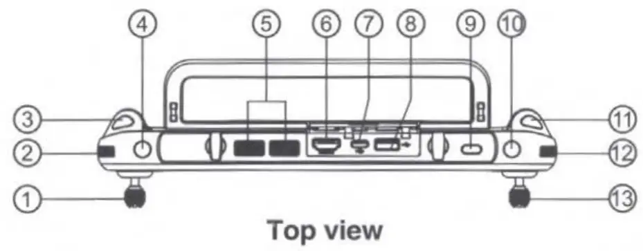 AUTEL AUTSC01 Smart Controller - Top view