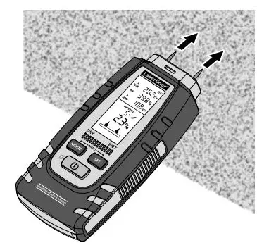 Laserliner 082 390 MultiWet-Master Compact Plus Material Moisture Meter Instruction Manual - Mineral building materials