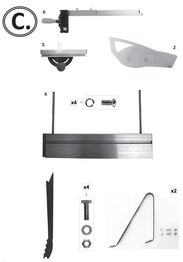 BORMANN BTS2850 Bench Circular Saw - Fig1