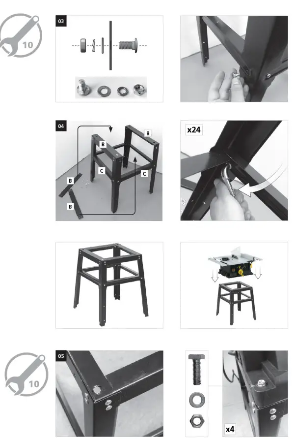 BORMANN BTS2850 Bench Circular Saw - Fig4