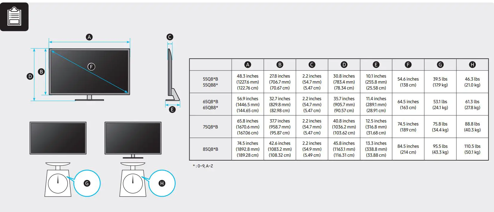 SAMSUNG BN68-15970K-00 Smart TV User Guide - Parts