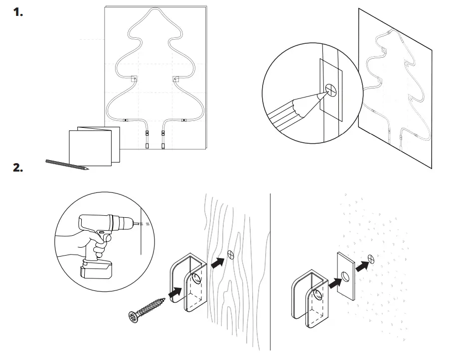 twinkly LED Light Strip - Figure 1