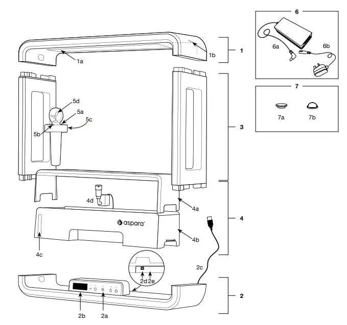 aspara Growgreen GS1004 Stylist Lite Smart Grower - Fig 1