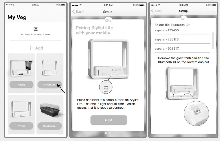 aspara Growgreen GS1004 Stylist Lite Smart Grower - Fig 8