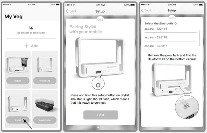 aspara Growgreen GS1004 Stylist Lite Smart Grower - Fig 9