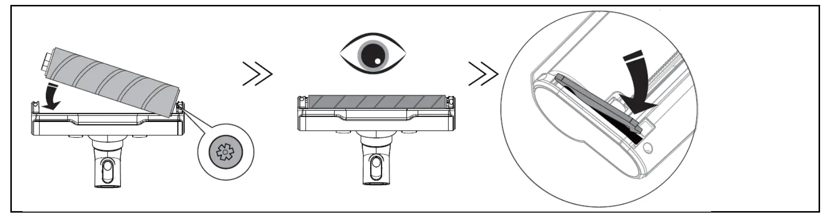How to clean the floor brush