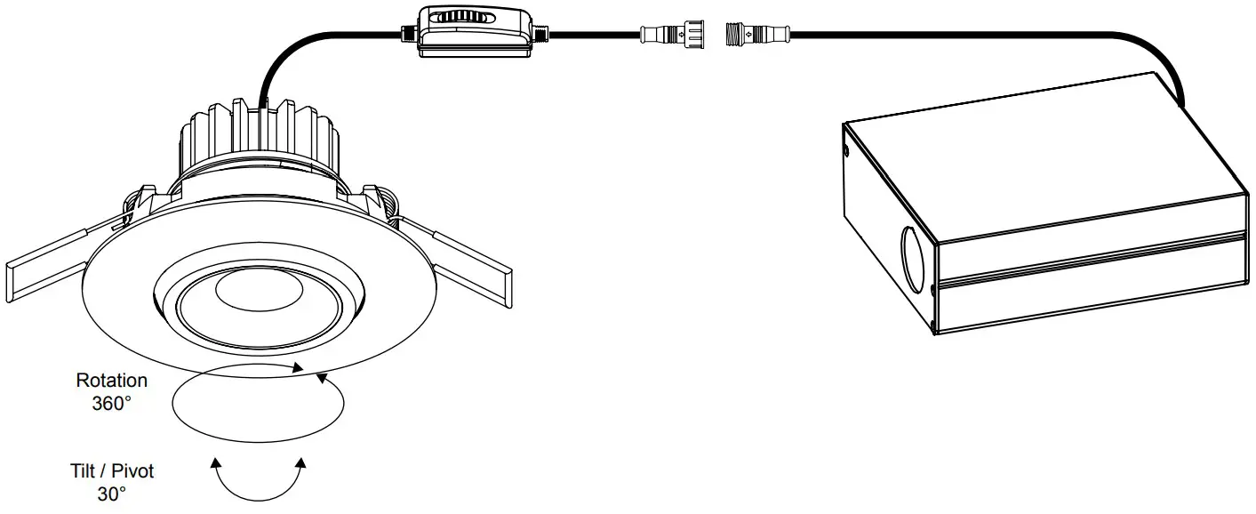 dals GMB2-CC-BK LED Gimbal Light - fig 1
