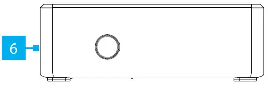 StarTech DK31C2DHSPD USB-C 10Gbps Gen 2 Triple Monitor Docking Station - Left Side View