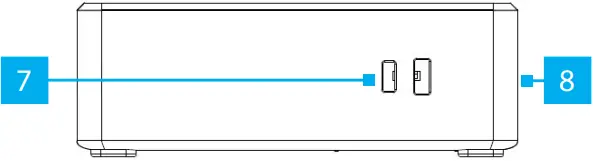 StarTech DK31C2DHSPD USB-C 10Gbps Gen 2 Triple Monitor Docking Station - Right Side View