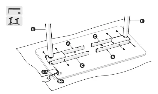 alza ergo APW-EGET8300 Ergo Table ET1 Lonic 2