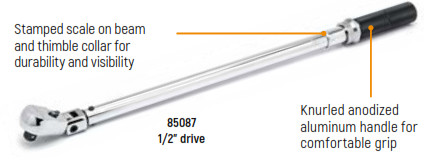 GEARWRENCH 85078 Electronic Torque Wrenches With Angle-Flex Head