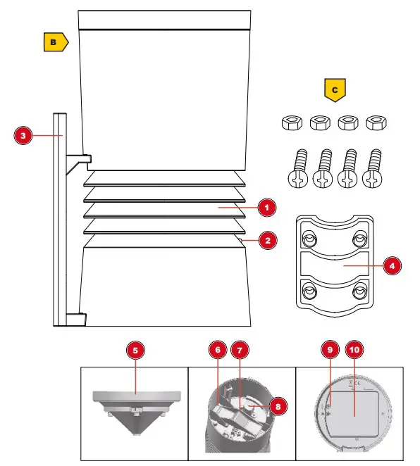 BRESSER 7002530 Weather Station Measuring Rain Instruction (2)
