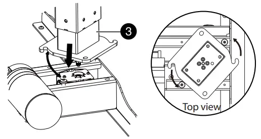 INSIGNIA Standing Desk - toward the motorGS