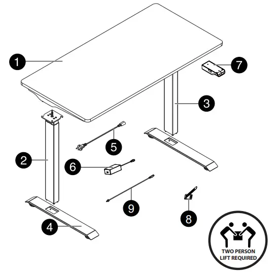 INSIGNIA Standing Desk