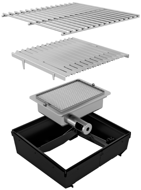 OUTDOORCHEF AROSA 570 G Gas Kettle Barbecue - HEAT DIFFUSER